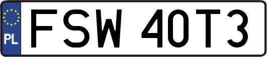 FSW40T3