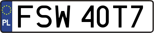 FSW40T7