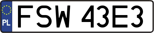 FSW43E3