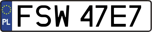 FSW47E7