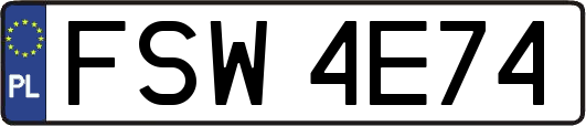 FSW4E74