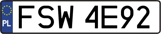 FSW4E92