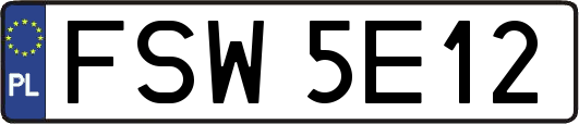 FSW5E12