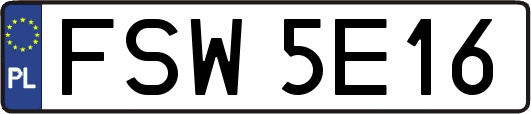 FSW5E16