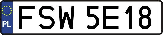 FSW5E18
