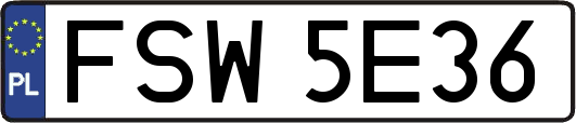 FSW5E36