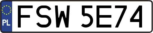 FSW5E74