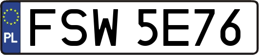 FSW5E76