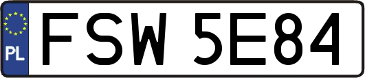 FSW5E84