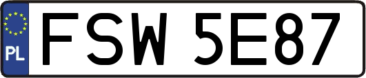 FSW5E87