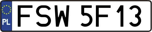 FSW5F13
