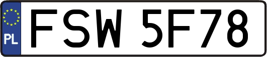 FSW5F78