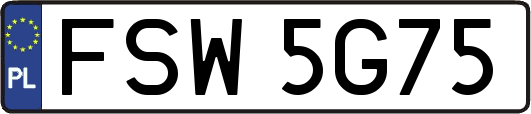 FSW5G75
