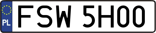 FSW5H00