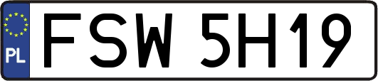 FSW5H19