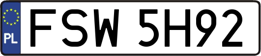 FSW5H92