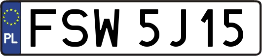 FSW5J15