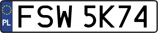 FSW5K74
