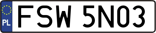 FSW5N03