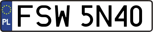 FSW5N40