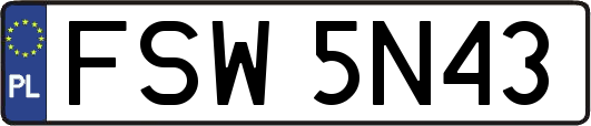 FSW5N43