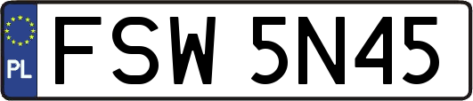 FSW5N45