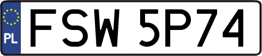FSW5P74