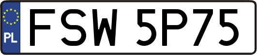 FSW5P75