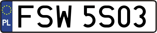 FSW5S03