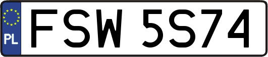 FSW5S74