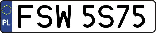 FSW5S75