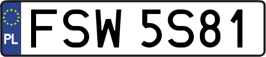 FSW5S81