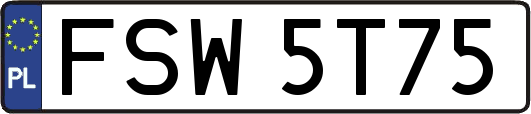 FSW5T75