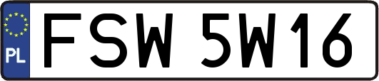 FSW5W16