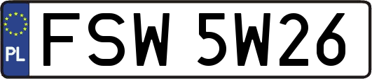 FSW5W26