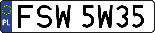 FSW5W35