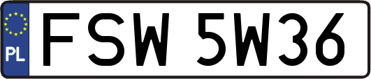 FSW5W36