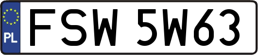 FSW5W63