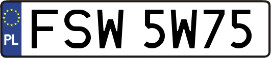 FSW5W75