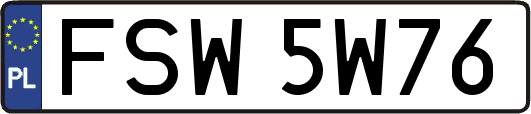 FSW5W76