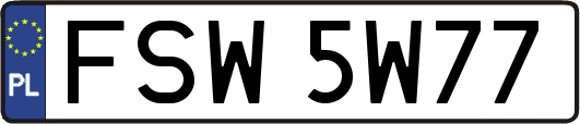 FSW5W77