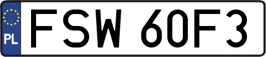 FSW60F3