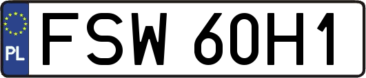 FSW60H1