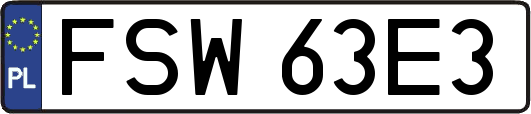 FSW63E3