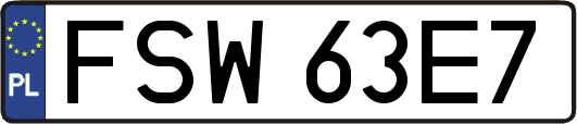 FSW63E7