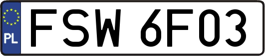 FSW6F03