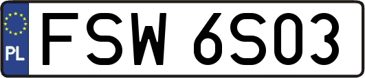 FSW6S03