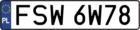 FSW6W78