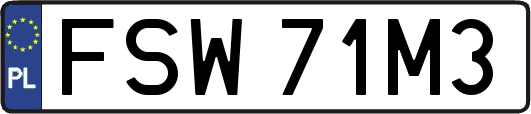 FSW71M3