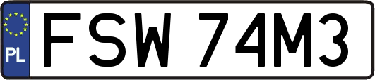 FSW74M3